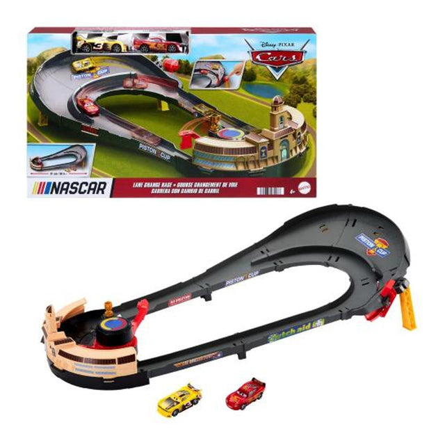 toys one cars pista playset nascar gara con cambio di corsia ean 0194735230938