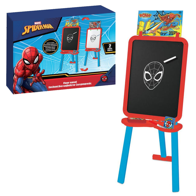 toys one lavagna double face spider man con cavalletto ean 5205698629686