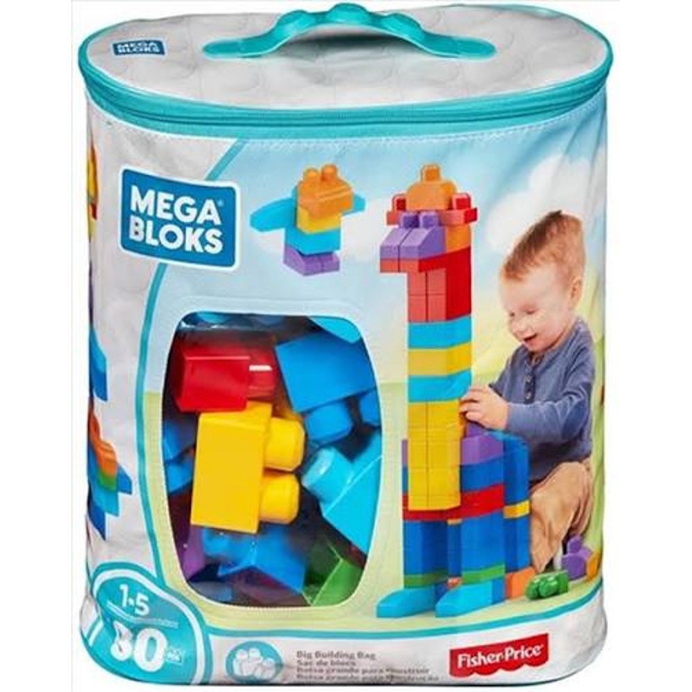 toys one mega block big building bag 80pz ean 0065541083271