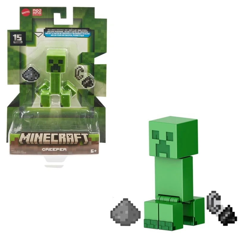 toys one minecraft action figure di creeper ean 0194735193639