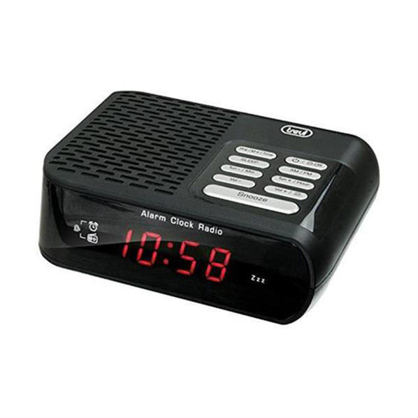immagine-1-trevi-radiosveglia-radio-fm-nera-trevi-82700-ean-8011000031484