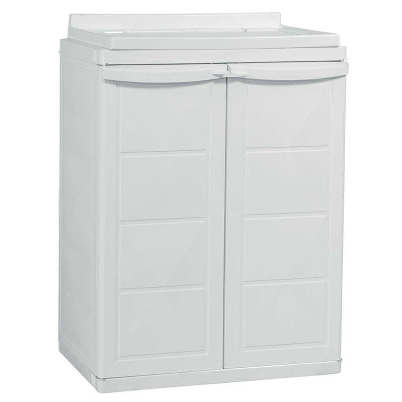 trioplast lavatoio slim 2 ante bianco 60x45x85 cm ean 8011307007090