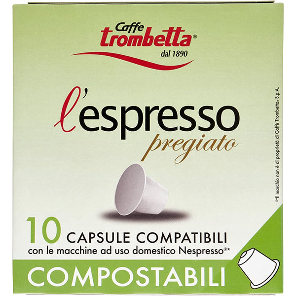 immagine-1-trombetta-caffe-10-pz-comp-nespresso-pregiato-trombetta-ean-8001687033369
