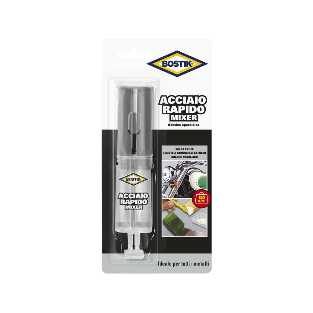 uhu bostick bostik acciaio rapido adesivo epossidico 30 m ean 8710439282671