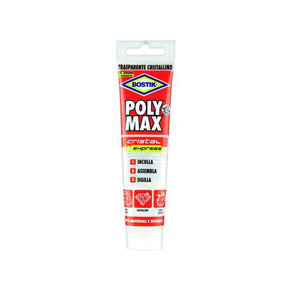 uhu bostick polimax sigillante universale trasparente 115gr ean 8710439227320