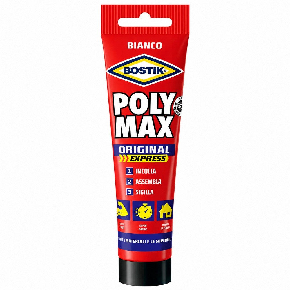 uhu bostik sigillante poly max original express tubo 165 gr ean 8710439227221