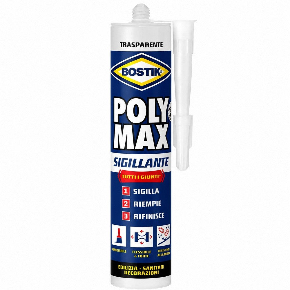 uhu bostik sigillante poly max polimerico bostik tubo 280 ml ean 8023779701352