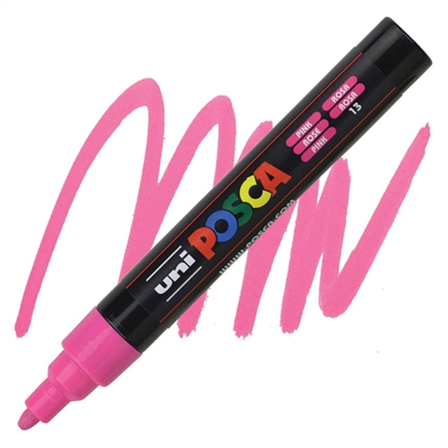 uniposca marcatore uni posca punta media rosa ean 4902778916179