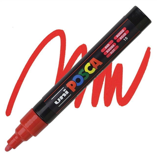 uniposca marcatore uni posca punta media rosso ean 4902778916131