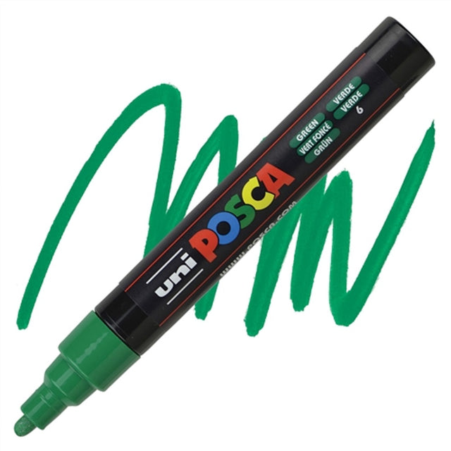uniposca marcatore uni posca punta media verde ean 4902778916148