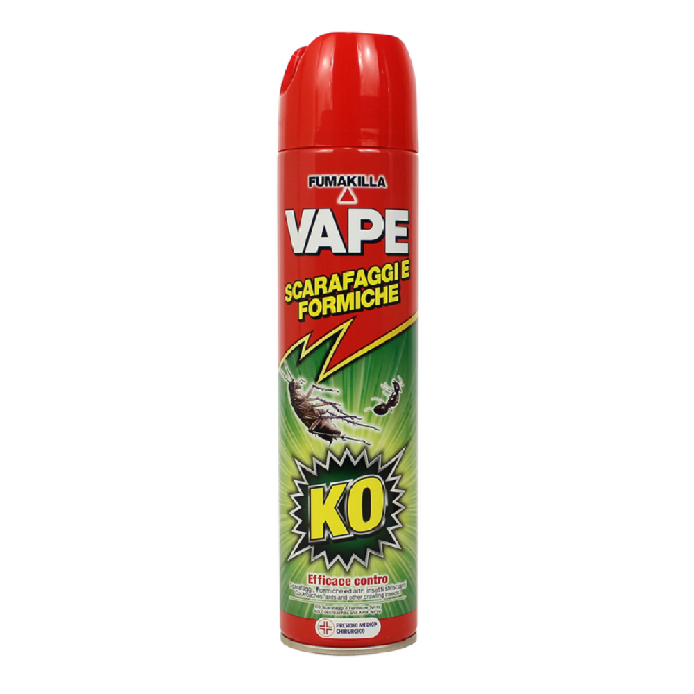 vape insetticida scarafaggiformiche spray 400 ml vape ean 8006320045853