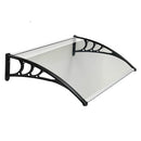 verdelook pensilina in plexiglass trasparente 120x80cm ean 8027914006258