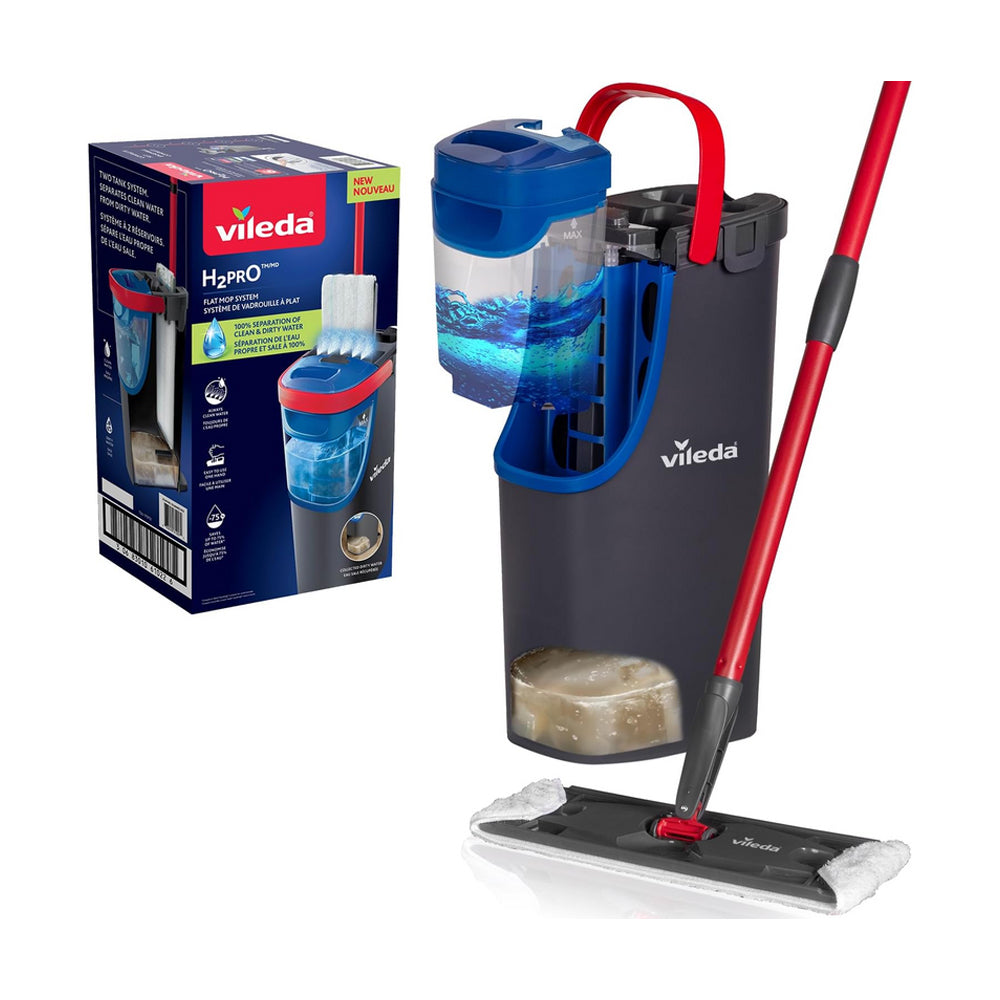 vileda sistema h2pro flatmop mocio rettangolare ean 4023103251540