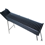 viscio barbecue a carbone rettangolare per arrosticini ean 8027458203397