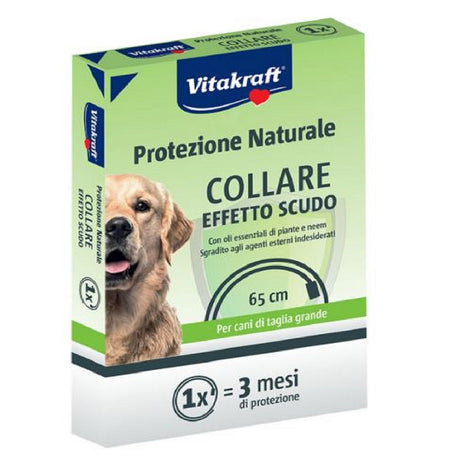 vitakraft collare antiparassitario cani taglia l 65 cm regolabile ean 8007229410896
