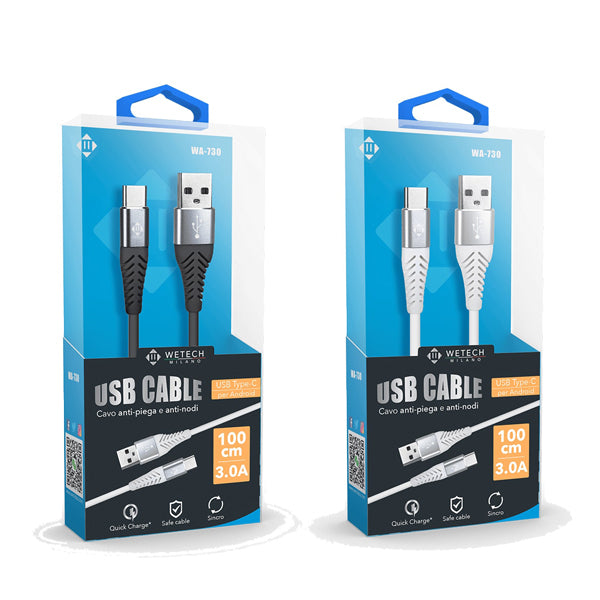 immagine-1-weitec-cavo-usb-type-c30-wa730-assortito-wetech-wa730-ean-8033065701737