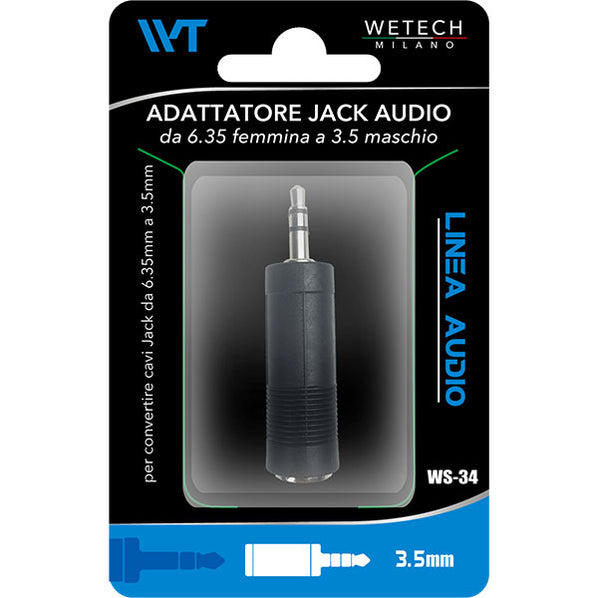 immagine-1-wetech-adattatore-jack-635mm-35mm-ean-8033065771655