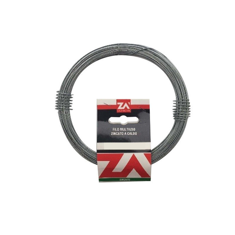 FILO MULTIUSO ZINCATO IN MATASSA n° 14 ( EE ? 22 mm) x 100 mt FILO MULTIUSO ZINCATO IN MATASSA n° 14 ( EE ? 22 mm) x 100 mt