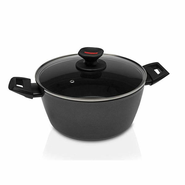 IBILI Casseruola Con Beccuccio E Coperchio Vetro - Alluminio Antiaderente 12 Cm, Adatta Induzione, 0.7L - Foto 7