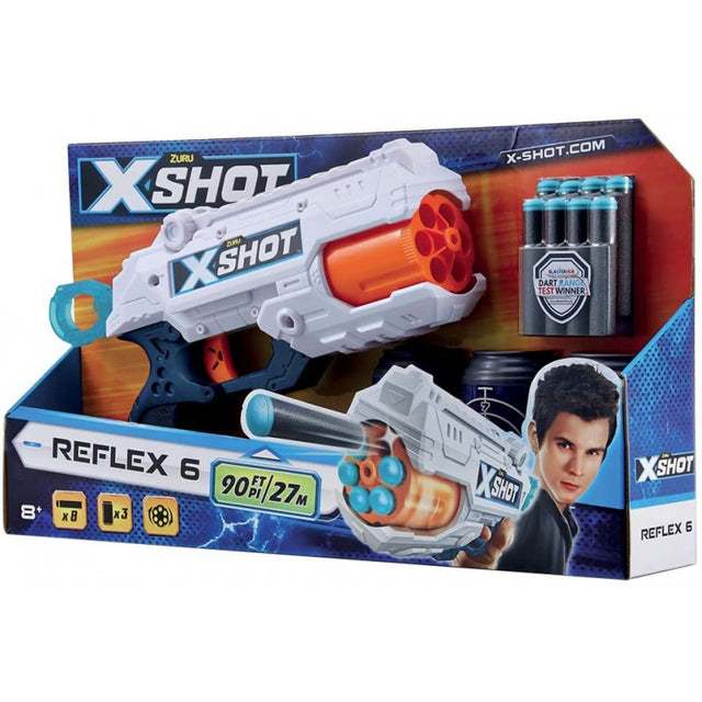 zuru x shot excel reflex 6 dardi 46019 ean 8005124460190