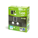 aigostar plafoniera 2 pezzi con pannello solare ean 8433325403324