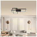 aigostar plafoniera a led geometrica 38w nera ean 8433325407629