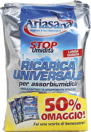 ariasana kit ariasana ricariche inodore 3x2 da 450 gr ean 8004630921157
