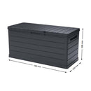 art plast baule esterno amalfi 350lt antracite ean 8010693128204