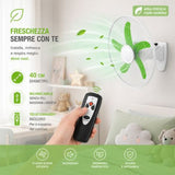 bakaji ventilatore 5in1 45cm 55w ricaric ctel ean 8024972154747