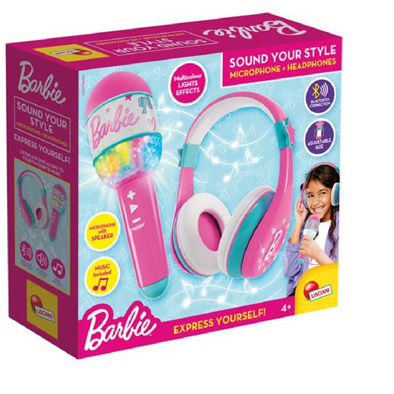 barbie barbie sound your style cuffie e mictofono ean 8008324104468