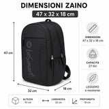 be smart zaino cooly teen be smart nero ean 8023650060073