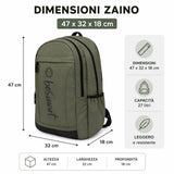 be smart zaino cooly teen verde be smart ean 8023650060134