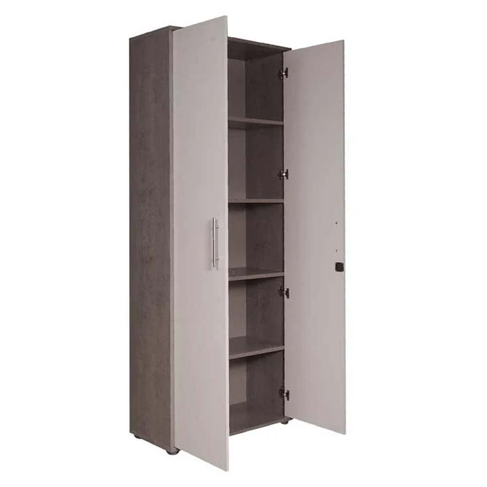 calitan armadio omega 188x78 cemento ante bianche ean 8051944715774