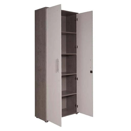 calitan armadio omega 188x78 cemento ante bianche ean 8051944715774
