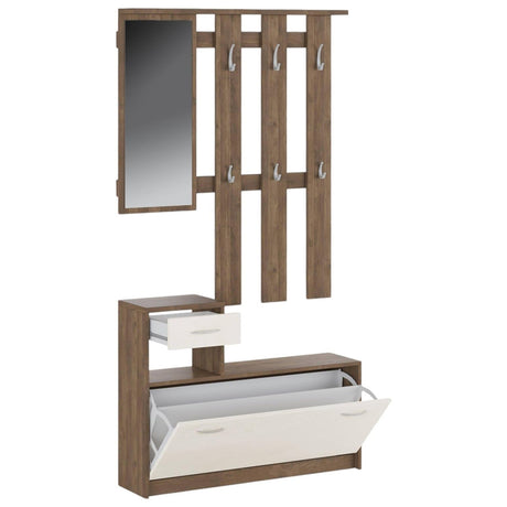 calitan ingresso scarpiera ken noce e bianco ean 8051944714852