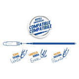 carioca refill blu penna cancellabile ops carioca 3pz ean 8003511450410