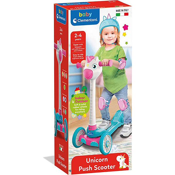 Baby Unicorn Push Scooter - Main Image