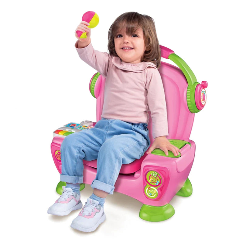 immagine-2-clementoni-poltroncina-canta-e-suona-pink-clementoni-17755-ean-8005125177554