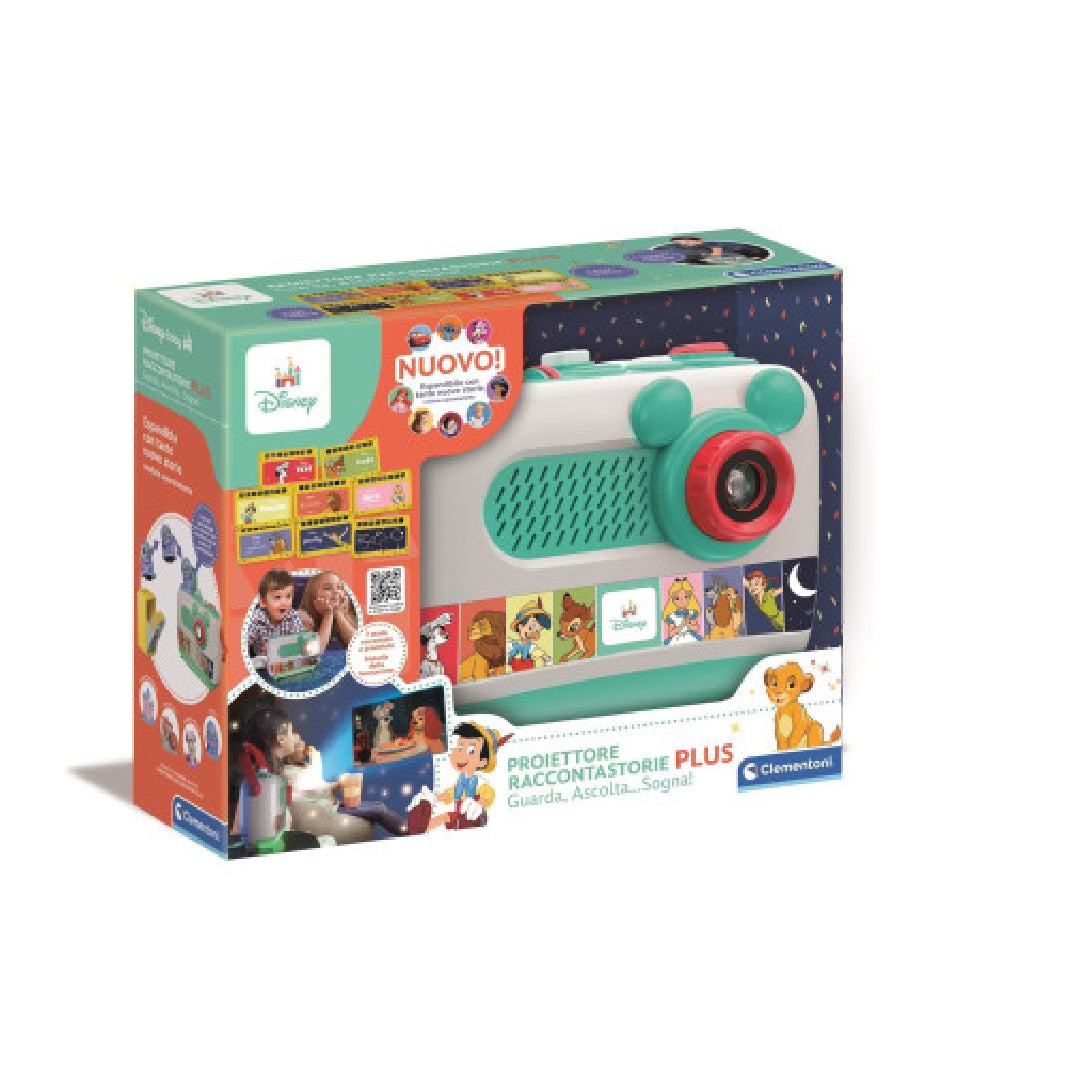 clementoni proiettore raccontastorie plus disney ean 8005125175079
