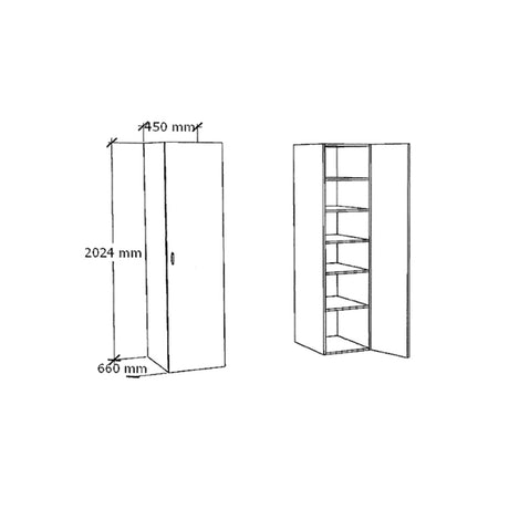 ctf mobile a colonna tuttopiani p66 45x66x203 ean 8058333537351