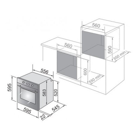 immagine-2-de-longhi-forno-elettrico-de-longhi-antracite-75lt-cm9lanppp-ean-8024651212058