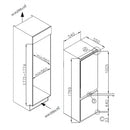 de longhi frigo combi incasso delonghi nfrost ean 8024651002994