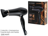 dictro lux phon 2200w gold diamond ceramica nero ean 8015361210618