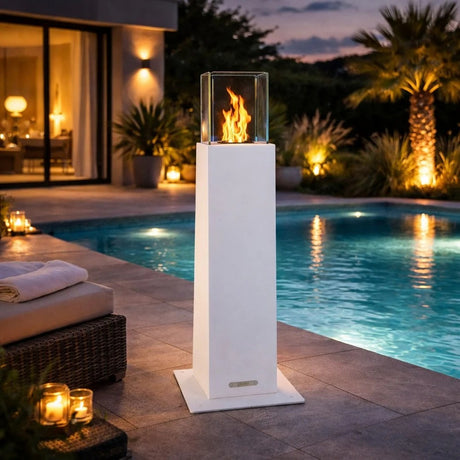 divina fire braciere bioetanolo da terra capri 110 bianco ean 8056157806271