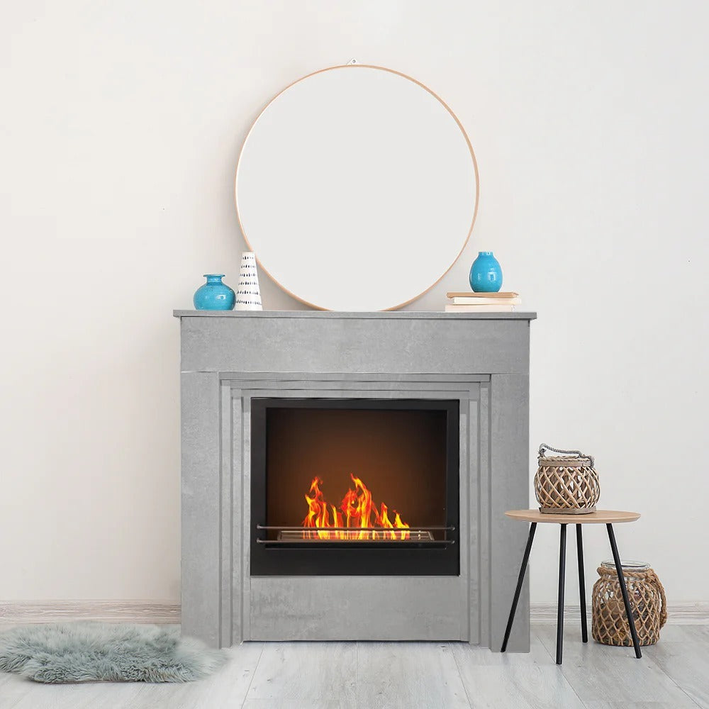 divina fire camino bioetanolo da terra bellini legno cemento ean 8056157806295