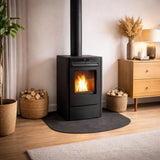 divina fire pedana salvapavimento per stufe 90x80 acciaio ean 8056157807193