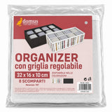domus organizer cassetti con 8 scomparti ean 9972016407054