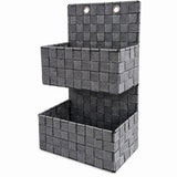 domus organizer da parete in tessuto 48x25x15 cm ean 9972016917072