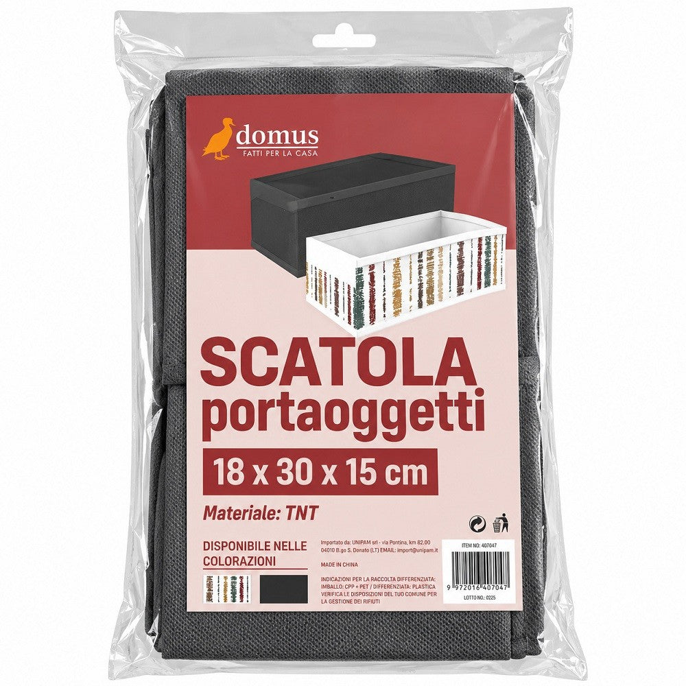 domus scatola portaoggetti 18x30x15 cm ean 9972016407047