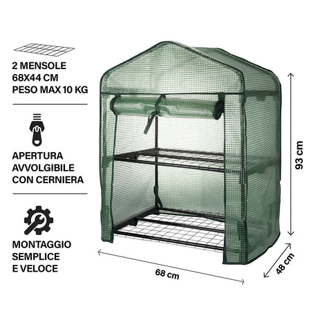 este serra da balcone a 2 scaffali ean 8029121884599